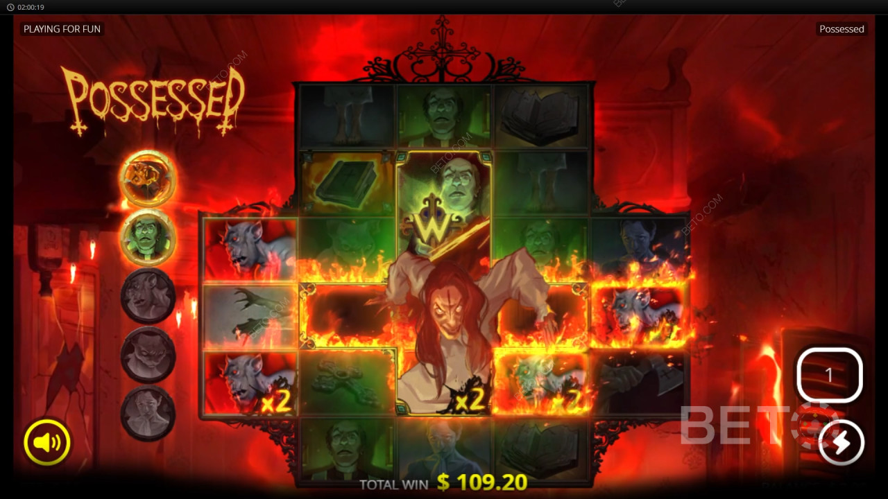 Огляд Possessed від BETO Slots