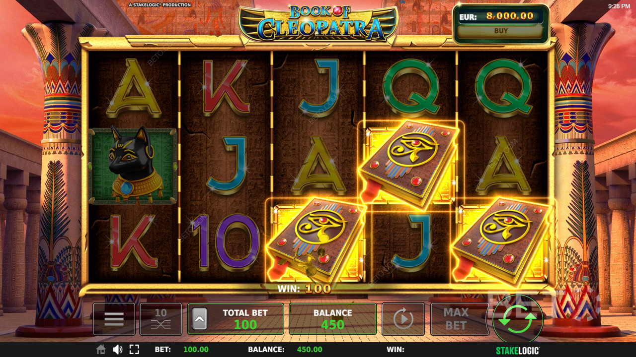 Огляд "Книги Клеопатри" від BETO Slots