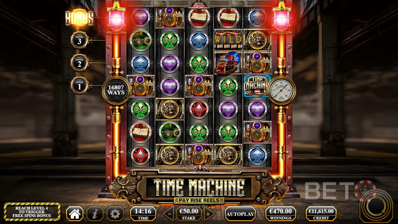 Огляд машини часу від BETO Slots