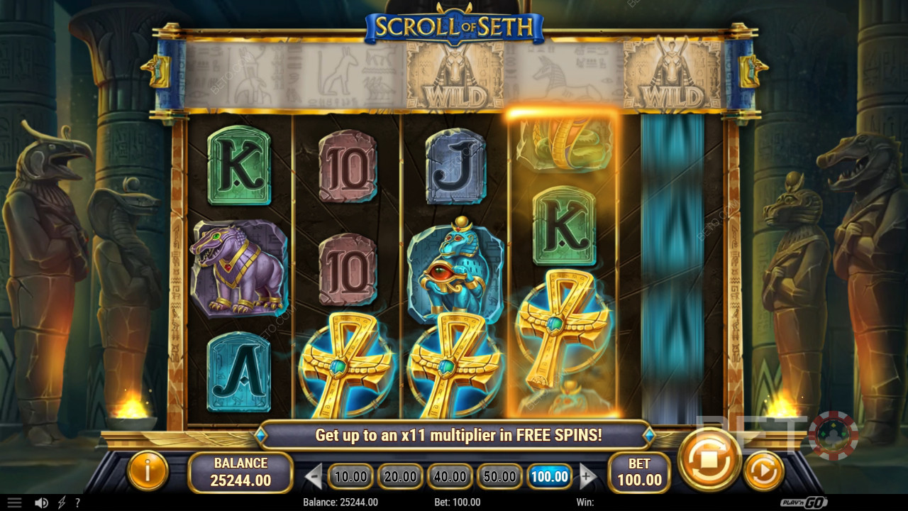 Огляд Scroll of Seth від BETO Slots