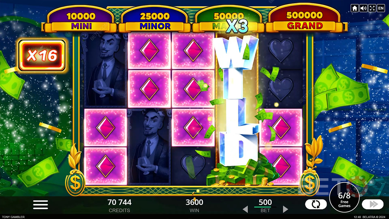 Огляд Tony Gambler від BETO Slots