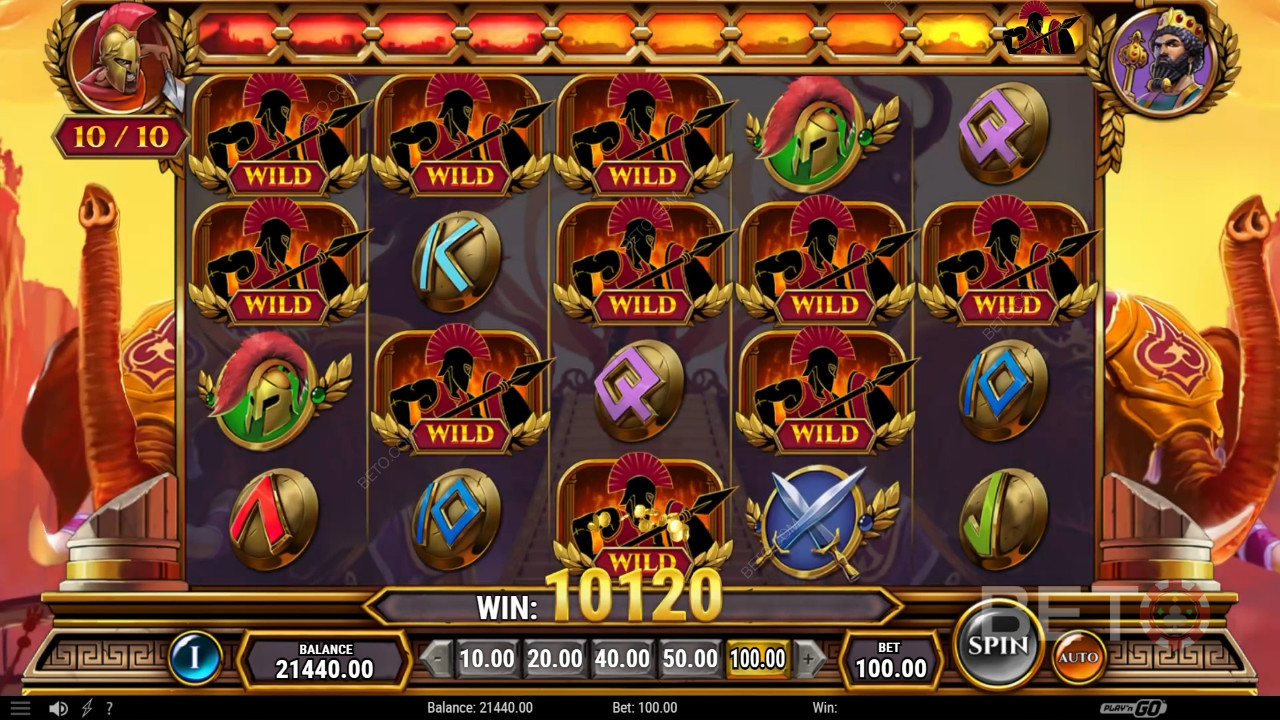 Огляд непереможного Ксеркса від BETO Slots
