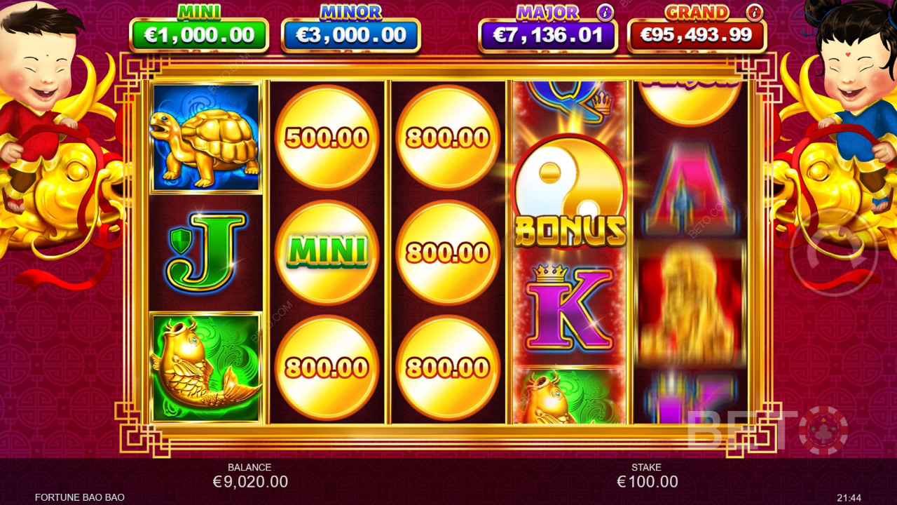 Огляд джекпоту Fortune Bao Bao Jackpot Win & Spin від BETO Slots