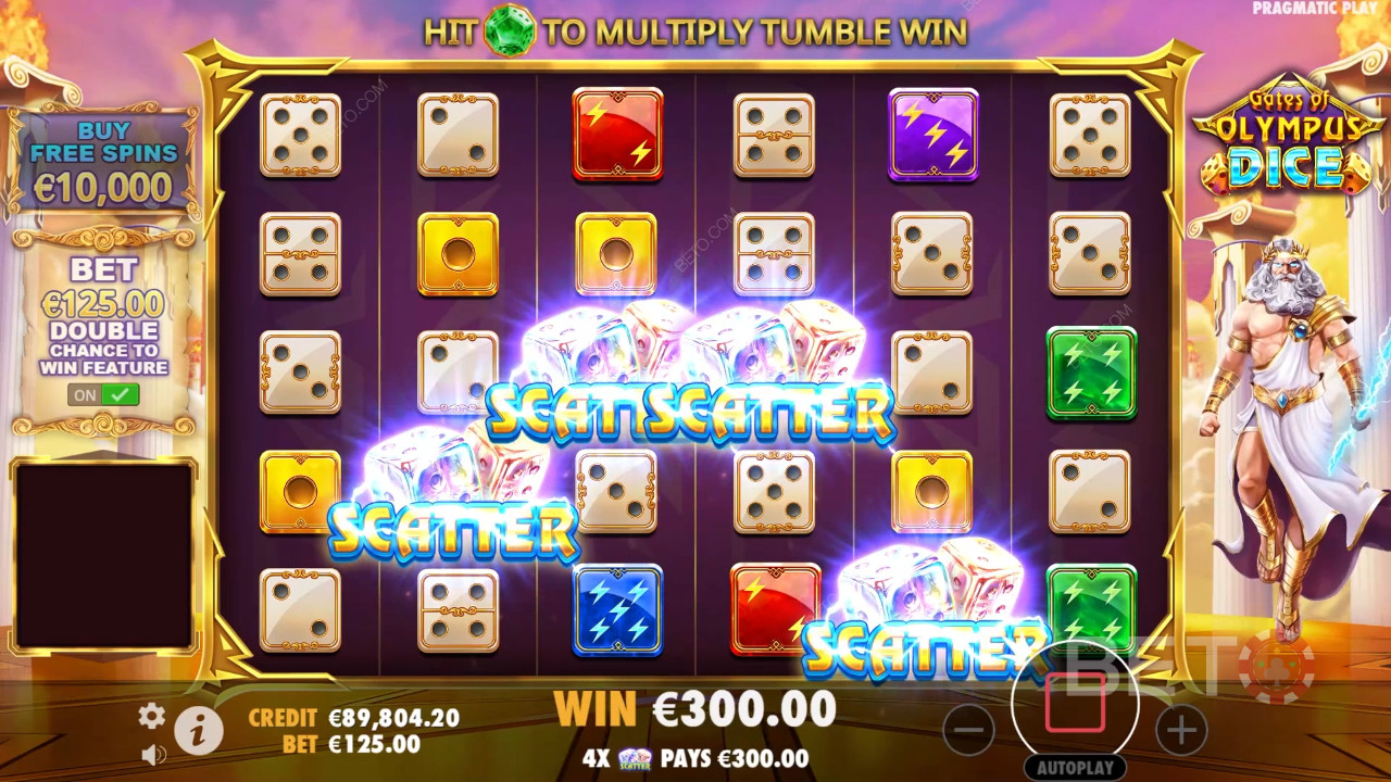 Gates of Olympus Огляд гральних кісток від BETO Slots