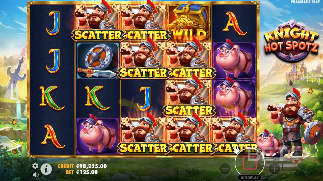 Огляд Knight Hot Spotz від BETO Slots