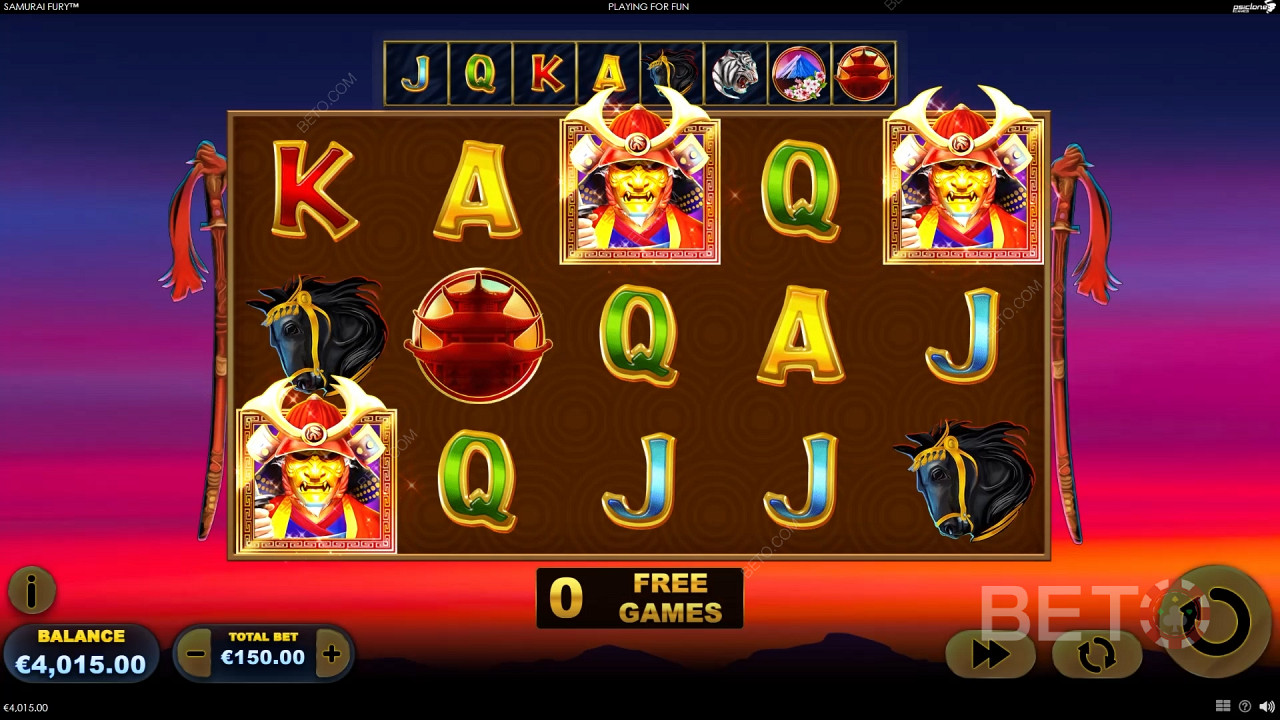 Огляд Samurai Fury від BETO Slots
