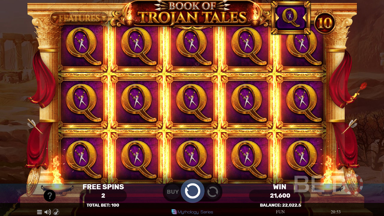 Огляд "Троянської казки" від BETO Slots