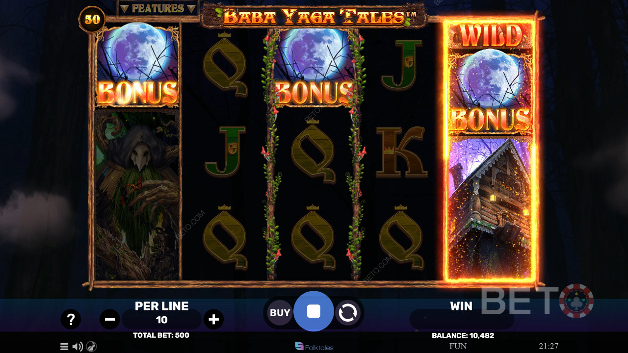 Огляд казок Баби Яги від BETO Slots