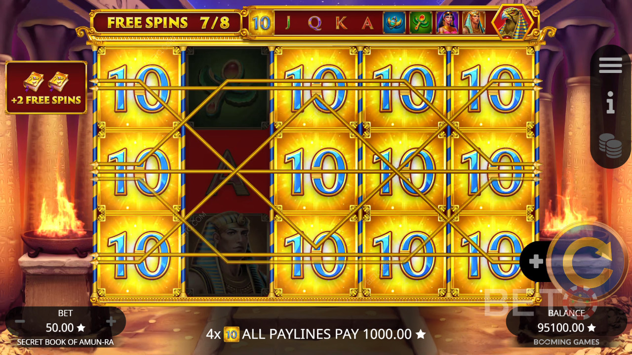 Таємна книга Амона Ра Огляд від BETO Slots