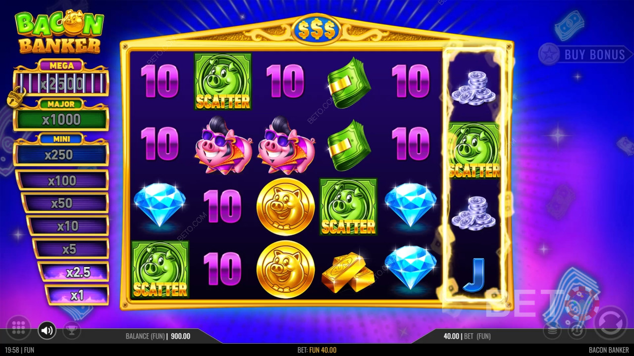 Огляд Bacon Banker від BETO Slots