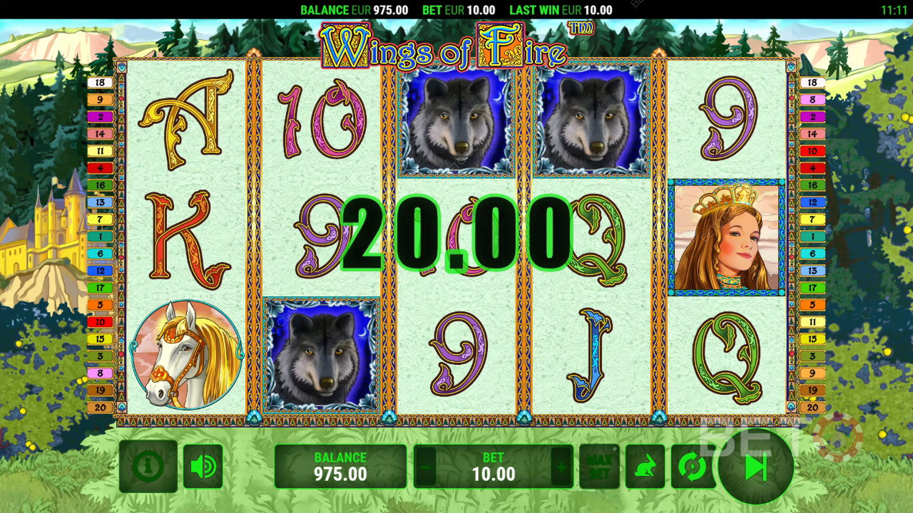 Огляд Wings of Fire від BETO Slots
