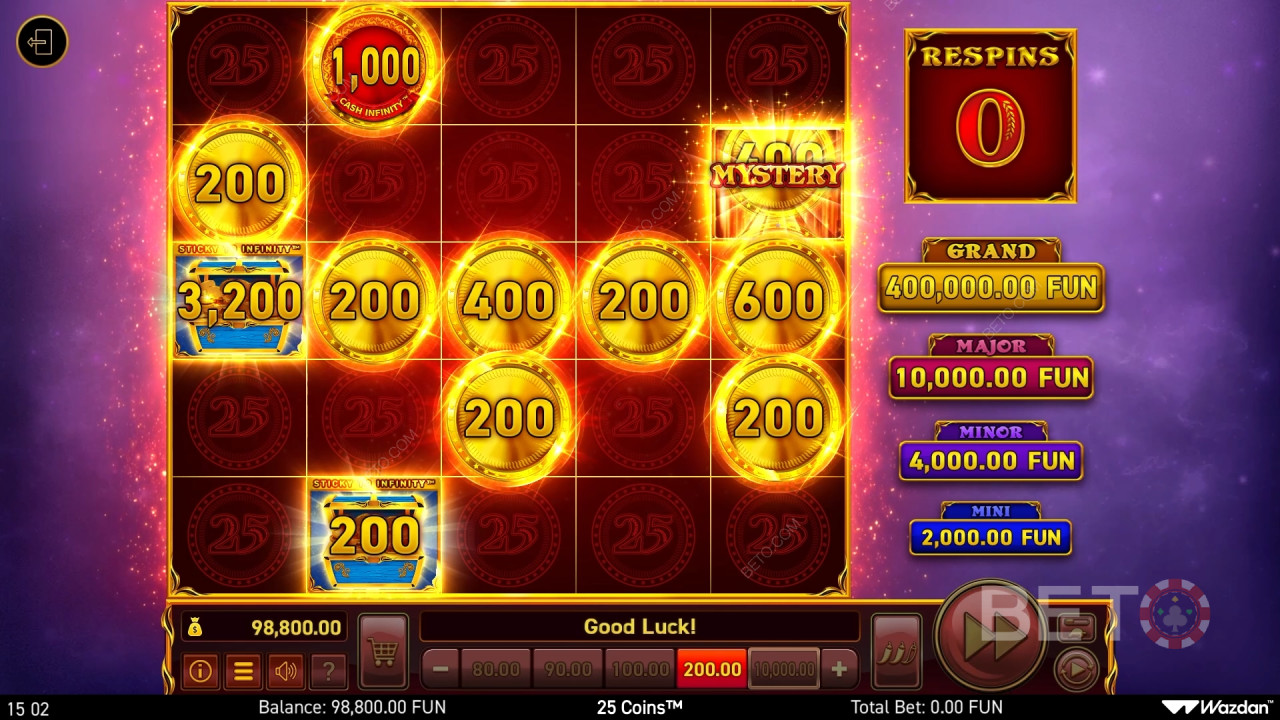 Огляд 25 монет від BETO Slots