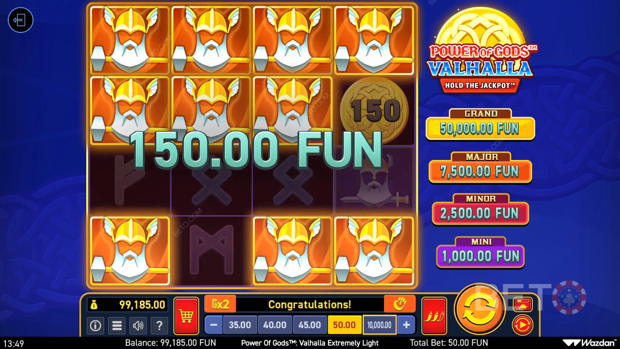 Надзвичайно легкий огляд Power of Gods: Valhalla від BETO Slots