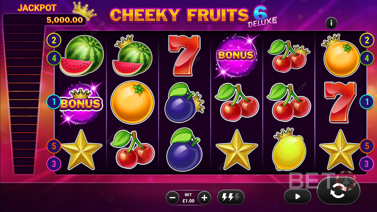 Cheeky Fruits 6 Deluxe  Грати Безкоштовно