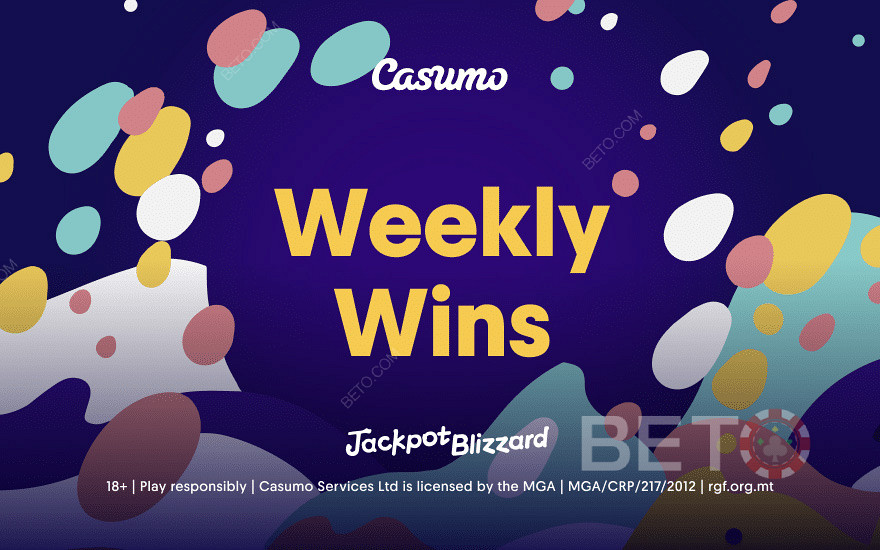 Розіграйте джекпот на сайті Casumo або виграйте мега-великі призи!