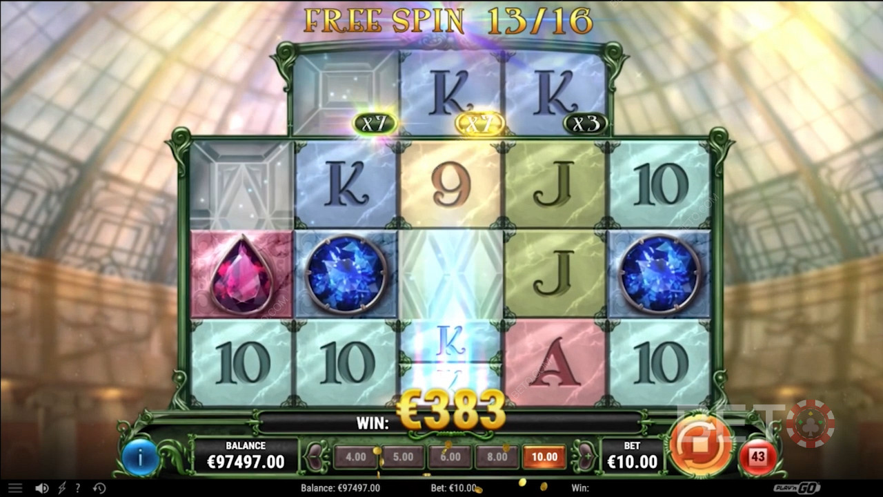 Prism of Gems ігровий автомат - Безкоштовні обертання та виграші