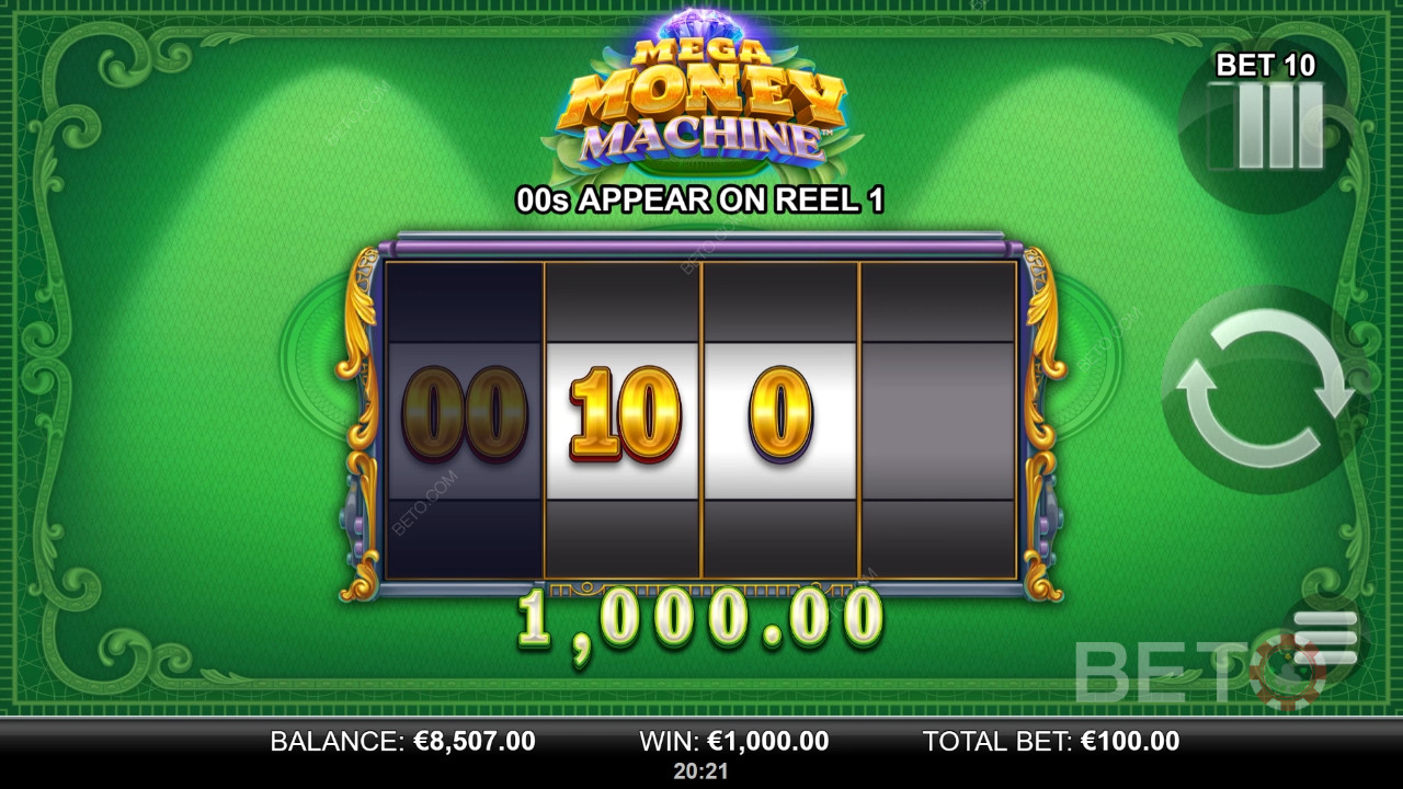 Огляд автомата Mega Money від BETO Slots