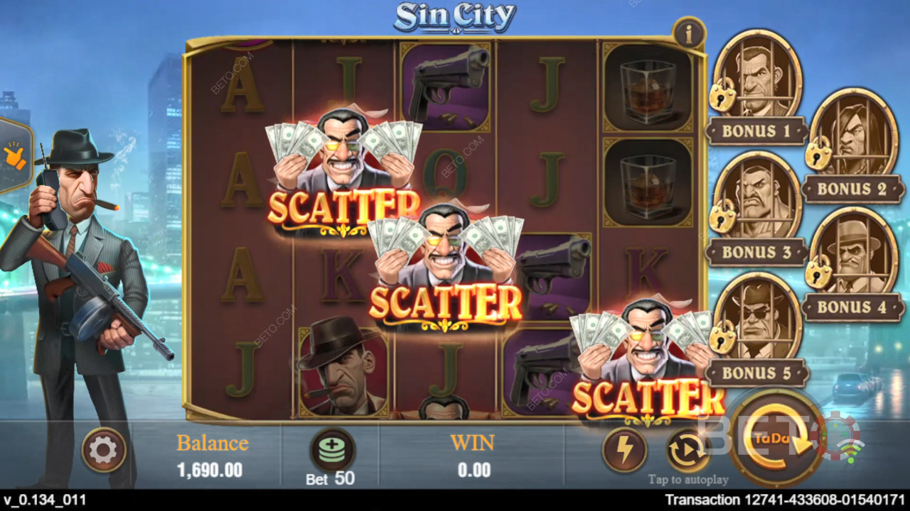 Sin City (TaDa Gaming) Грати Безкоштовно