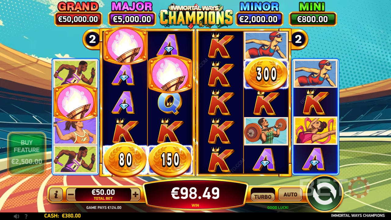 Огляд Immortal Ways Champions від BETO Slots