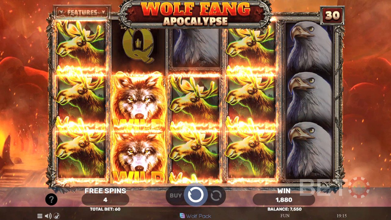 Wolf Fang - Огляд Apocalypse від BETO Slots