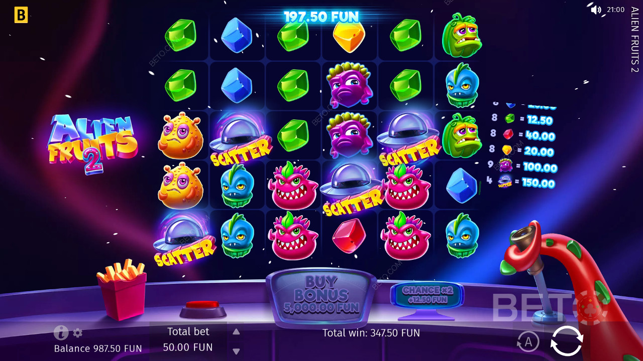 Alien Fruits 2 Грати Безкоштовно