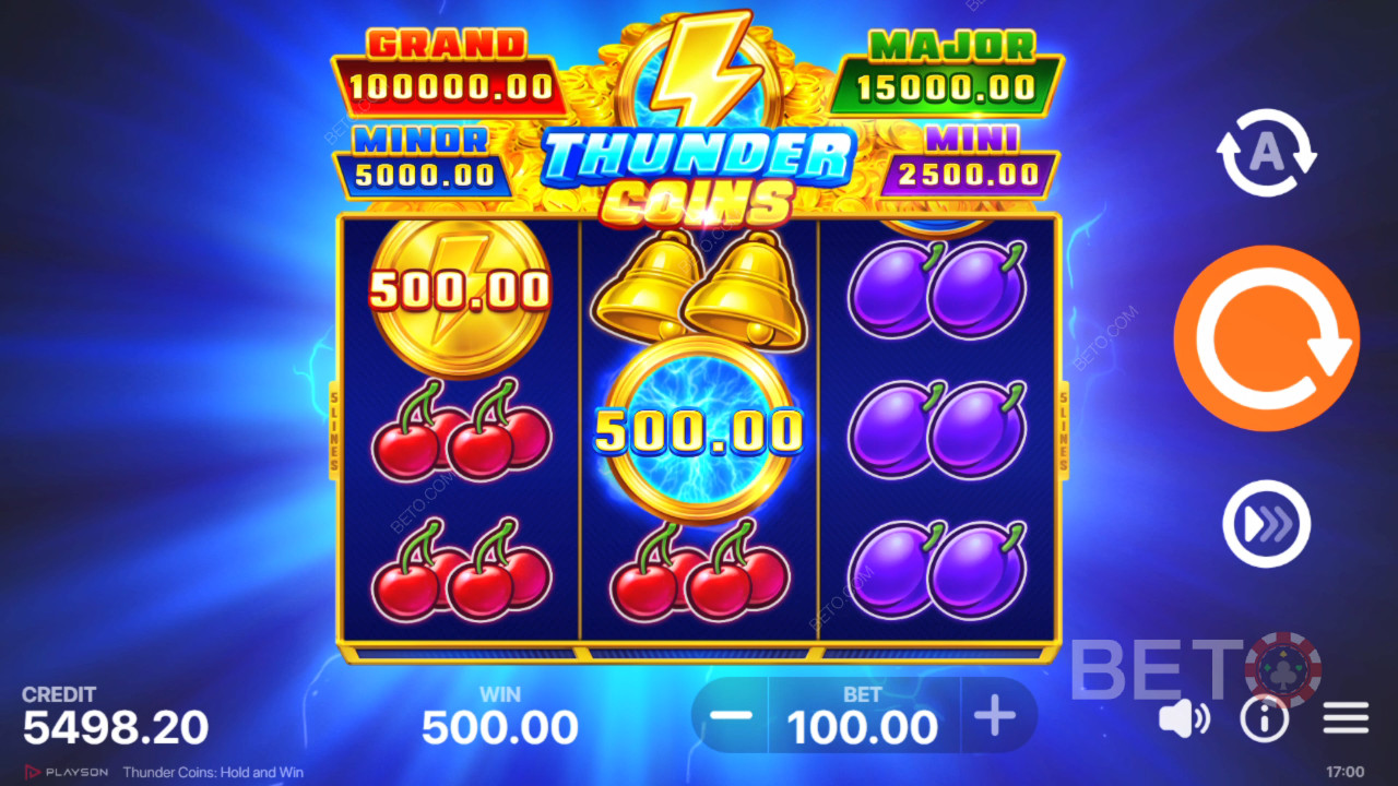 Чи вартий ігровий автомат Thunder Coins онлайн того?