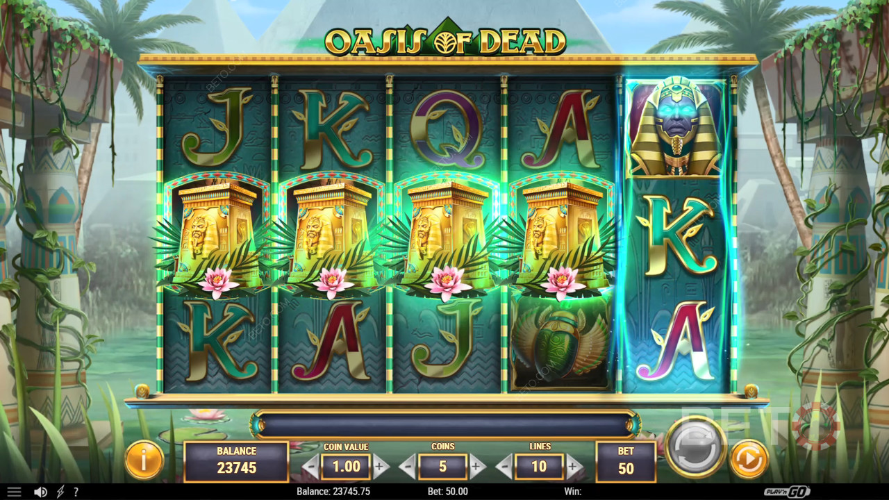 Огляд Oasis of Dead від BETO Slots