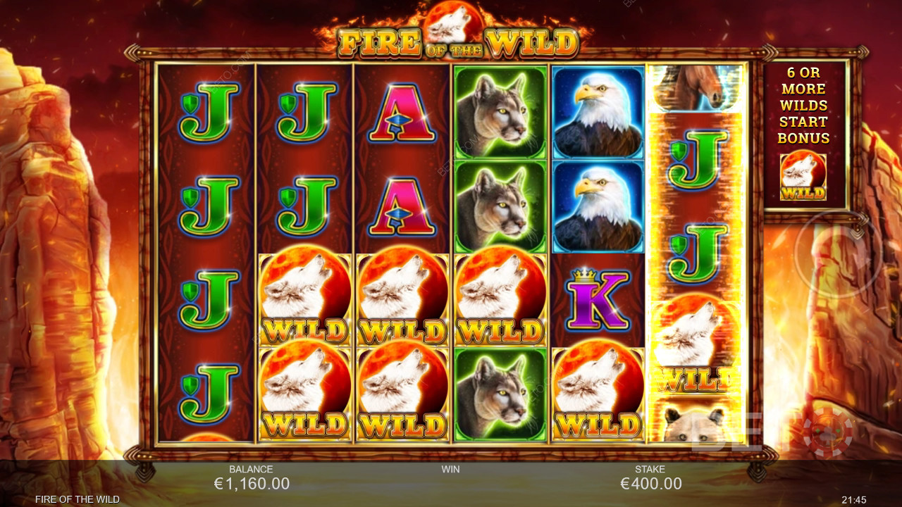 Огляд Fire of the Wild від BETO Slots