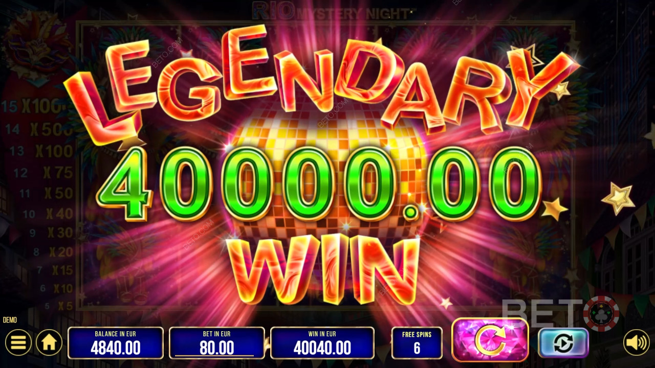 Огляд Rio Mystery Night від BETO Slots