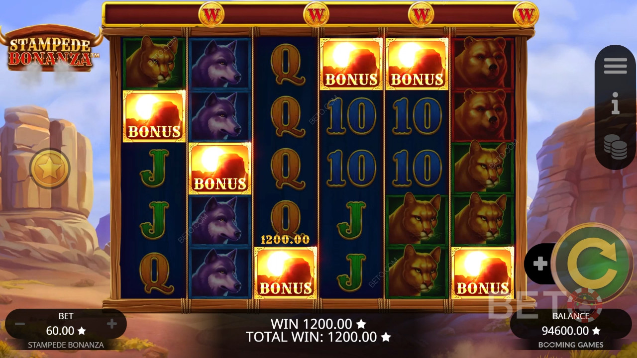 Stampede Bonanza Грати Безкоштовно