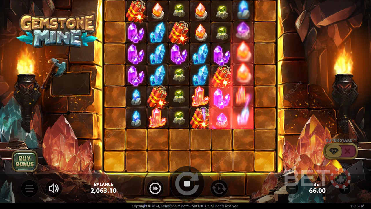 Огляд Gemstone Mine від BETO Slots