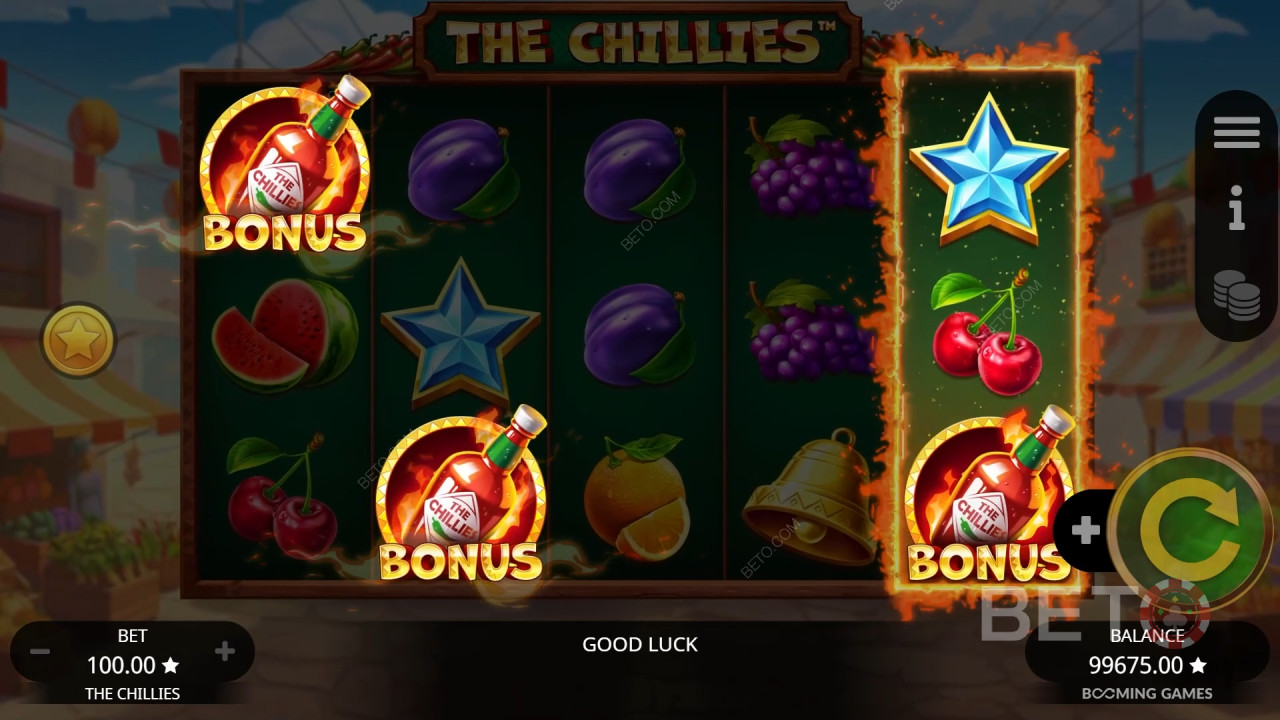 Огляд The Chillies від BETO Slots