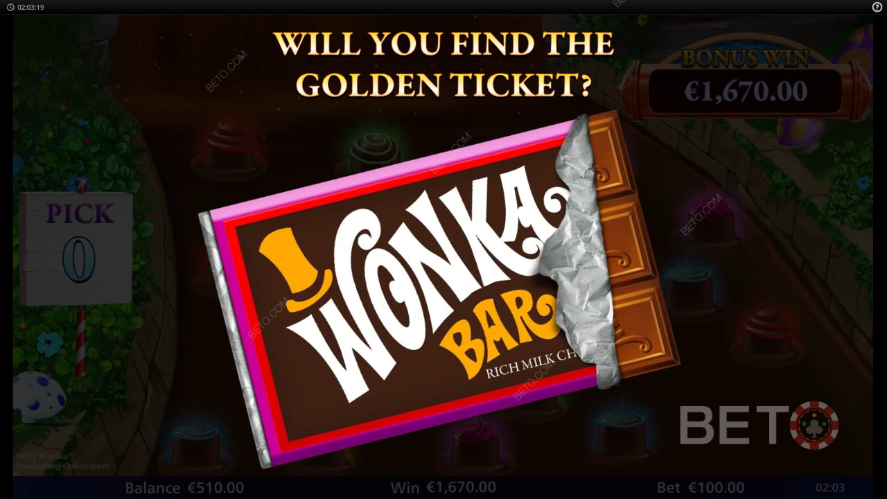 Вердикт для онлайн-слоту Willy Wonka Everlasting Gobstopper