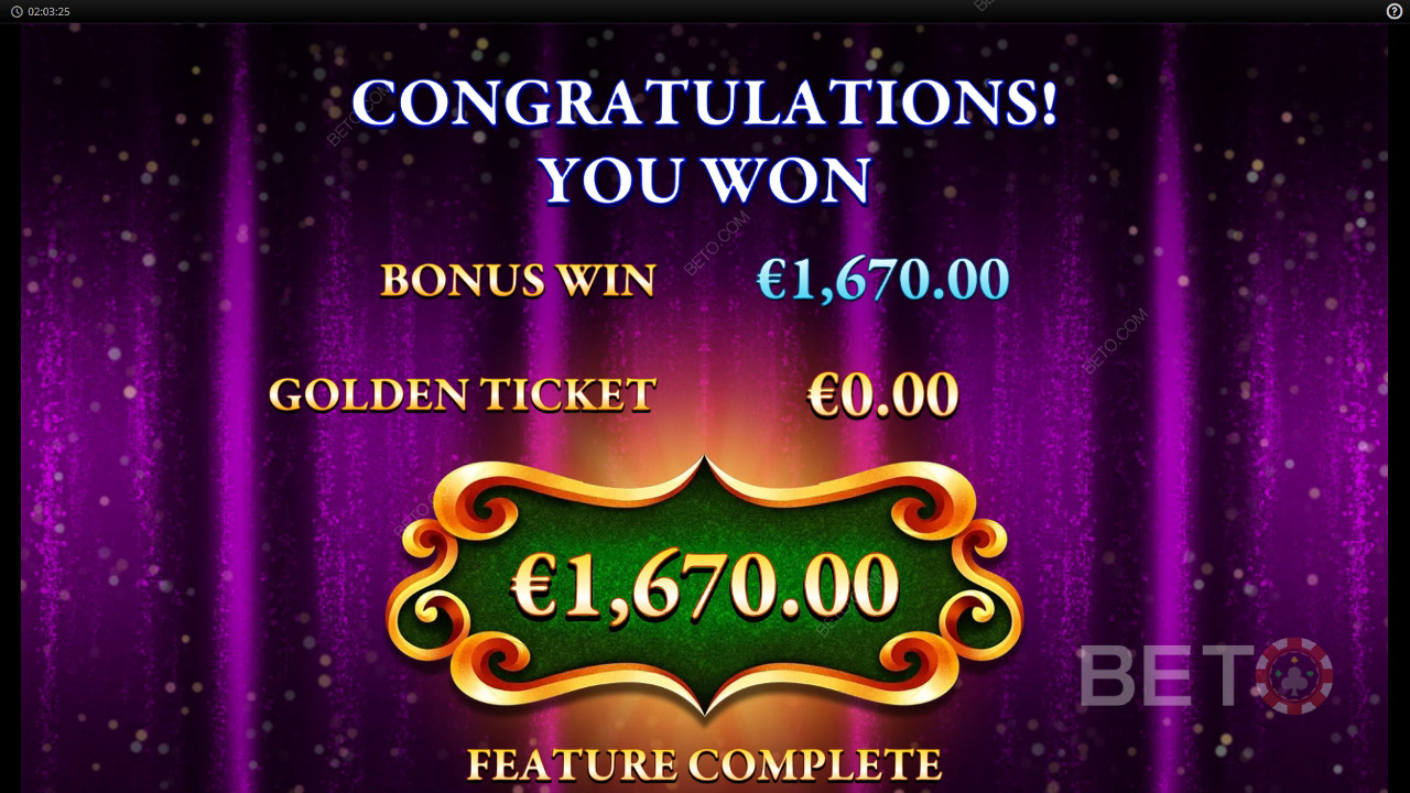 Виграйте у 2 000 разів більше вашої ставки у слоті Willy Wonka Everlasting Gobstopper!