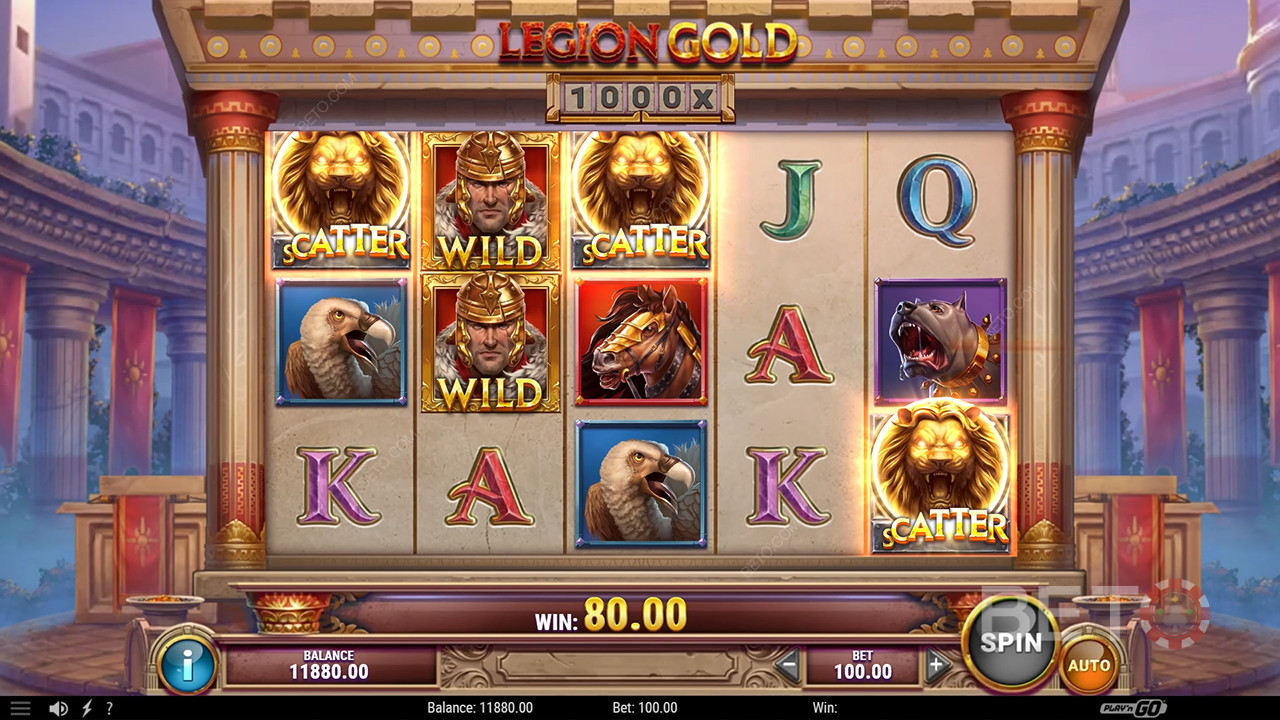 Огляд Legion Gold від BETO Slots