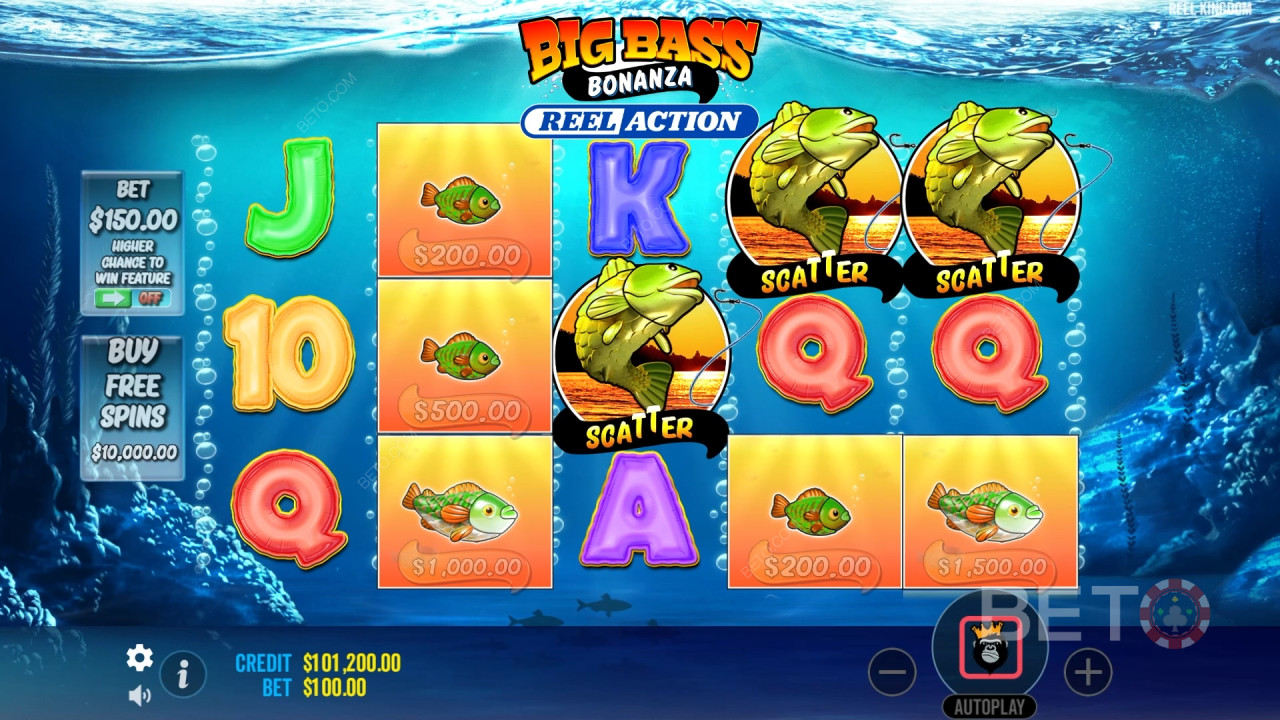 Big Bass Bonanza Reel Action Грати Безкоштовно