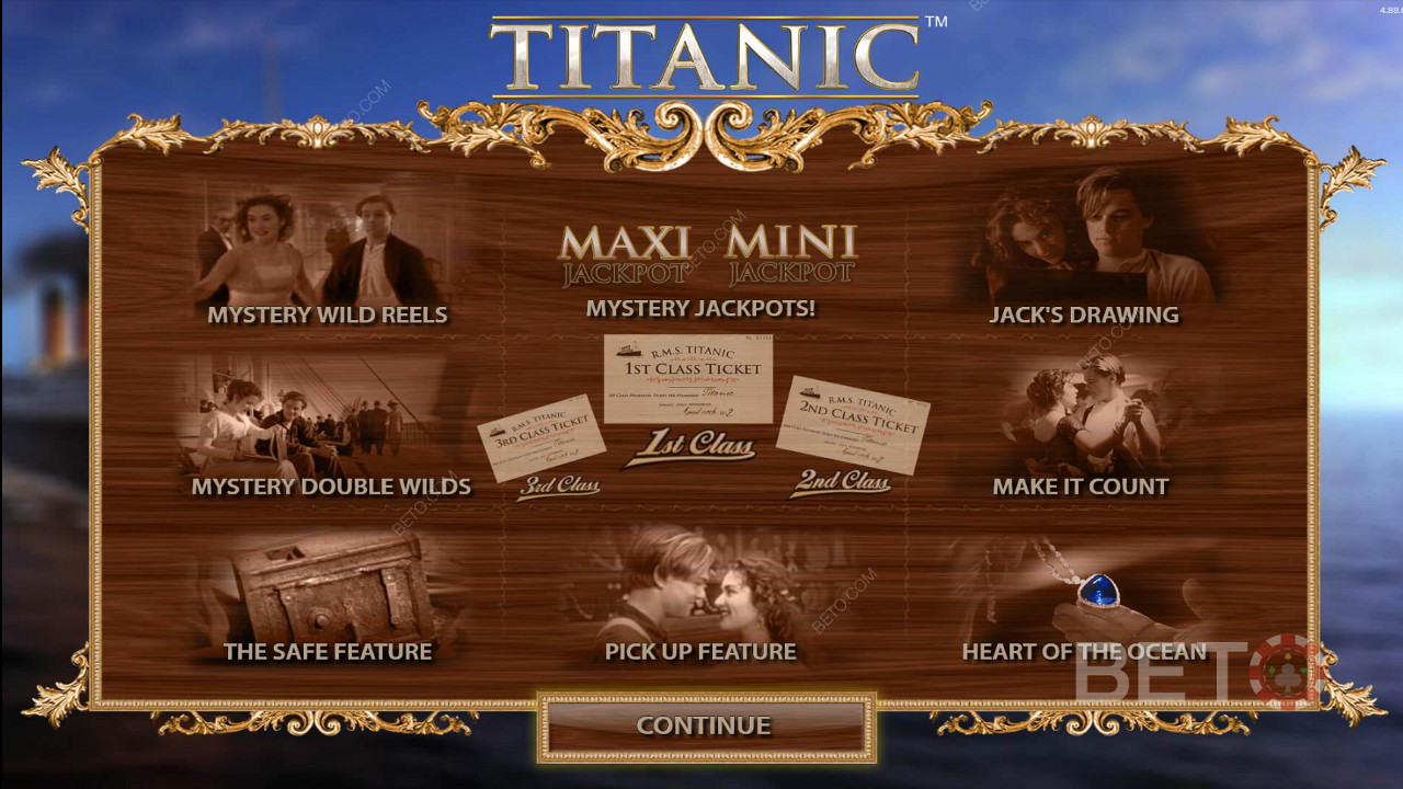 Насолоджуйтеся численними функціями у відеослоті Titanic