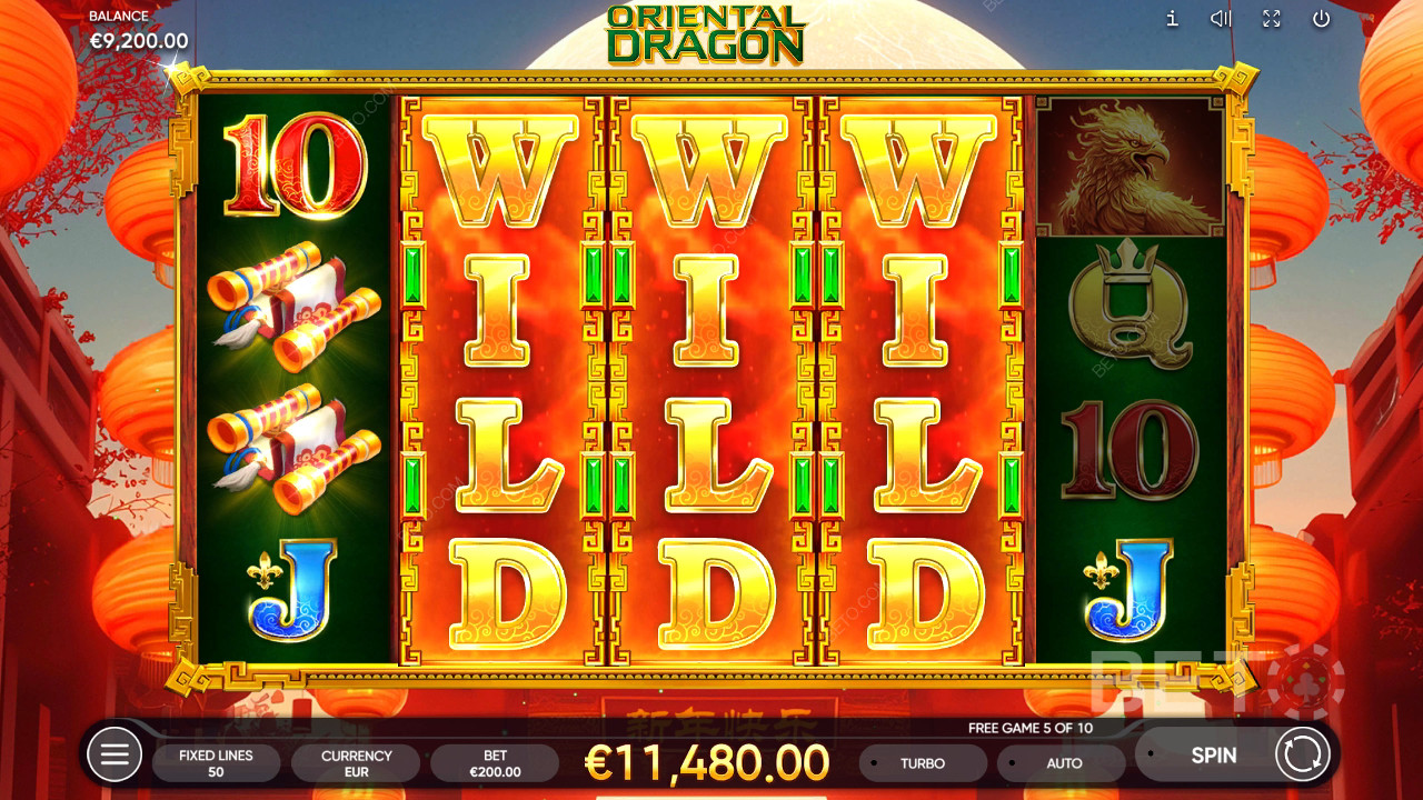 Огляд східного дракона від BETO Slots