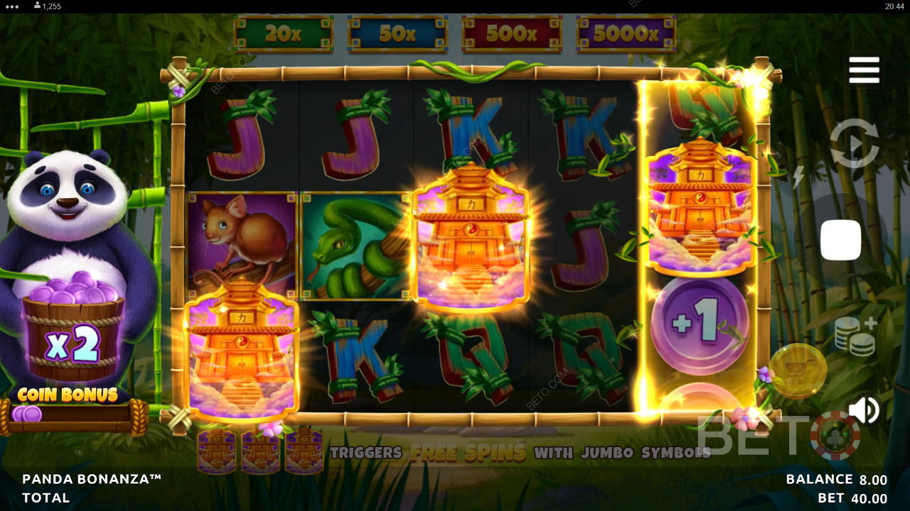 Огляд Panda Bonanza від BETO Slots