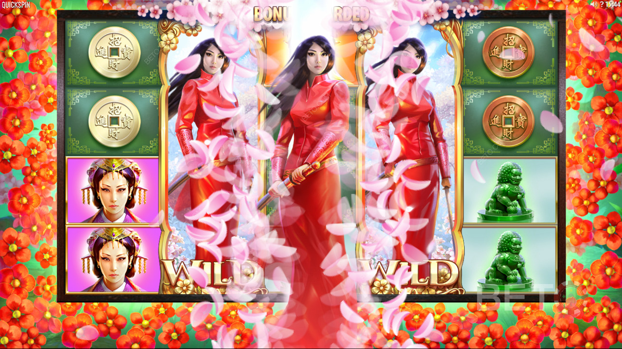 Quickspin з Sakura Fortune - Приєднуйтесь до прекрасної японської принцеси в її боротьбі зі злими імператорами