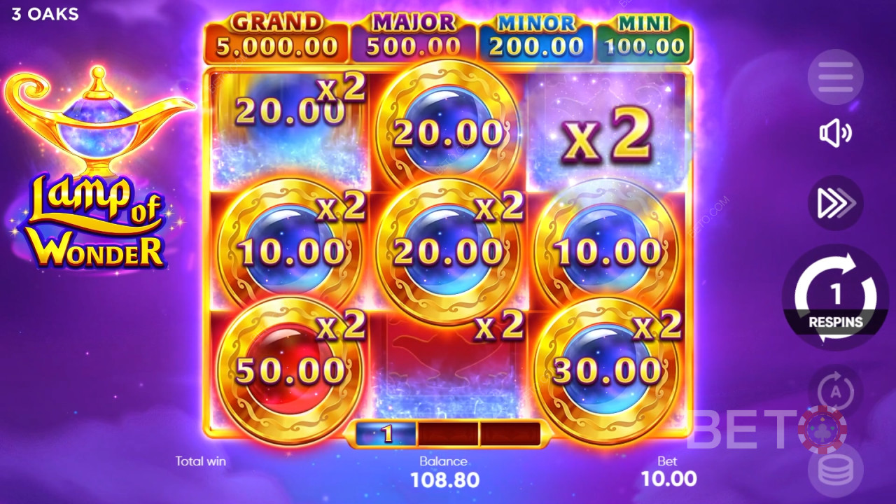 Огляд Lamp of Wonder від BETO Slots