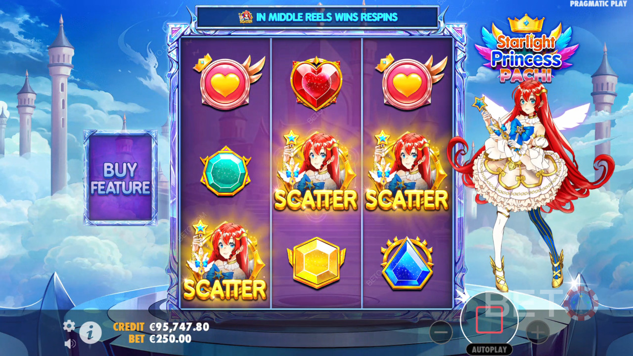 Starlight Princess Огляд Pachi від BETO Slots