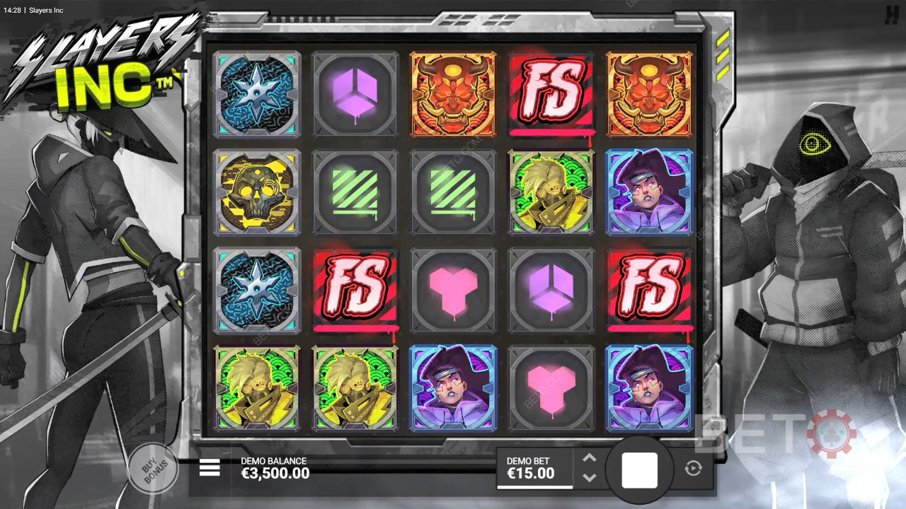 Огляд Slayers INC від BETO Slots