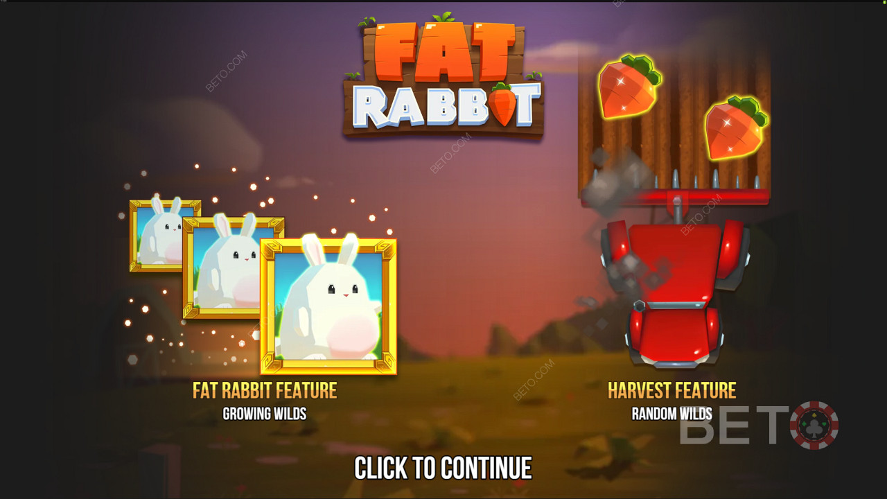 Вступна сторінка Fat Rabbit