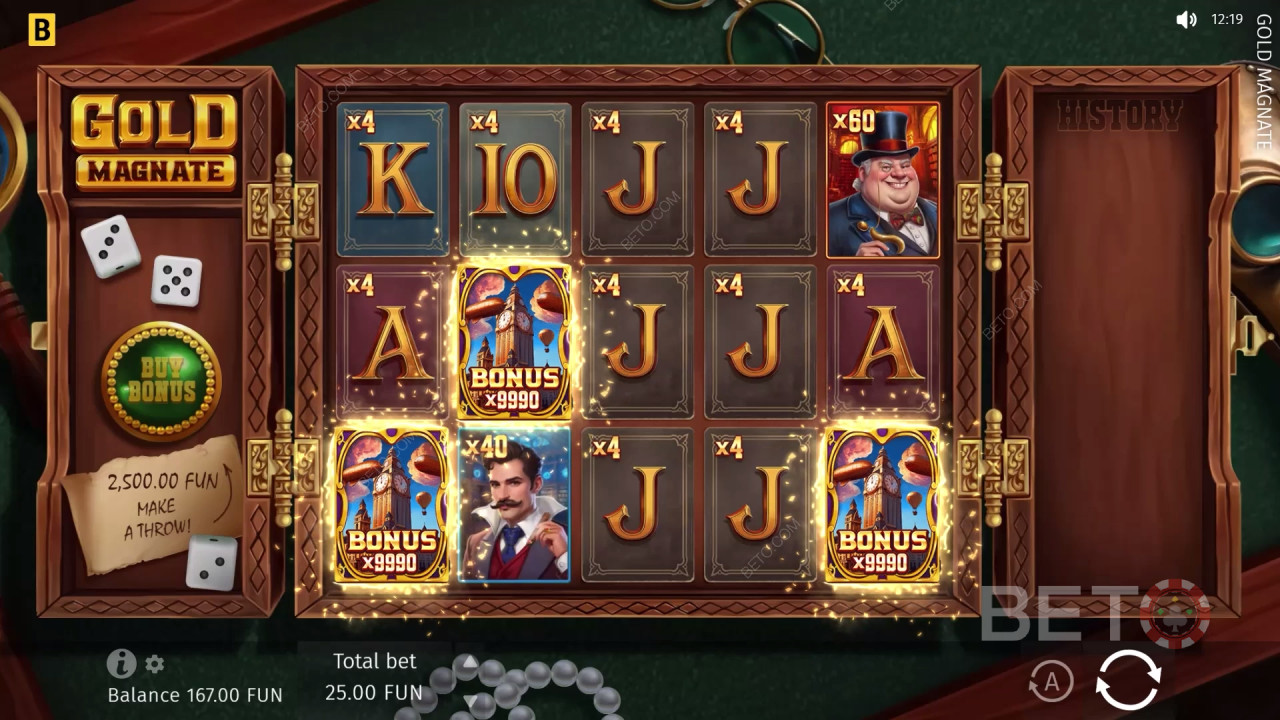 Огляд Gold Magnate від BETO Slots