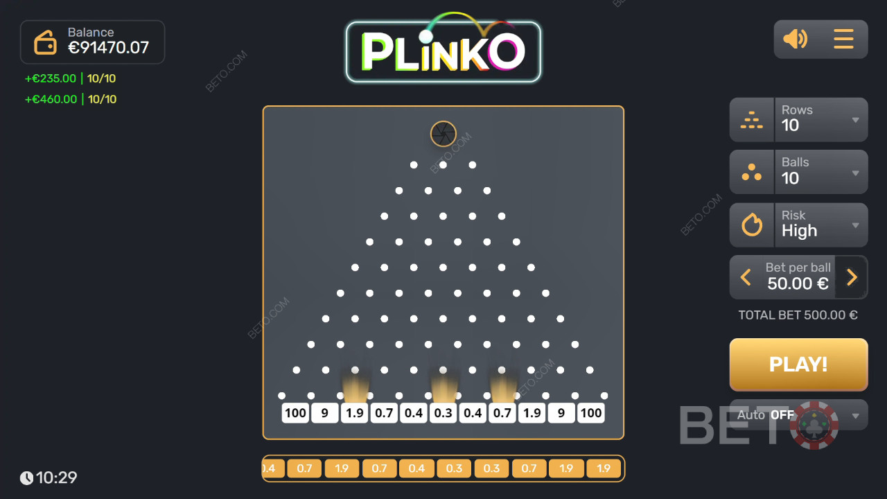 Слот Plinko - наш вердикт