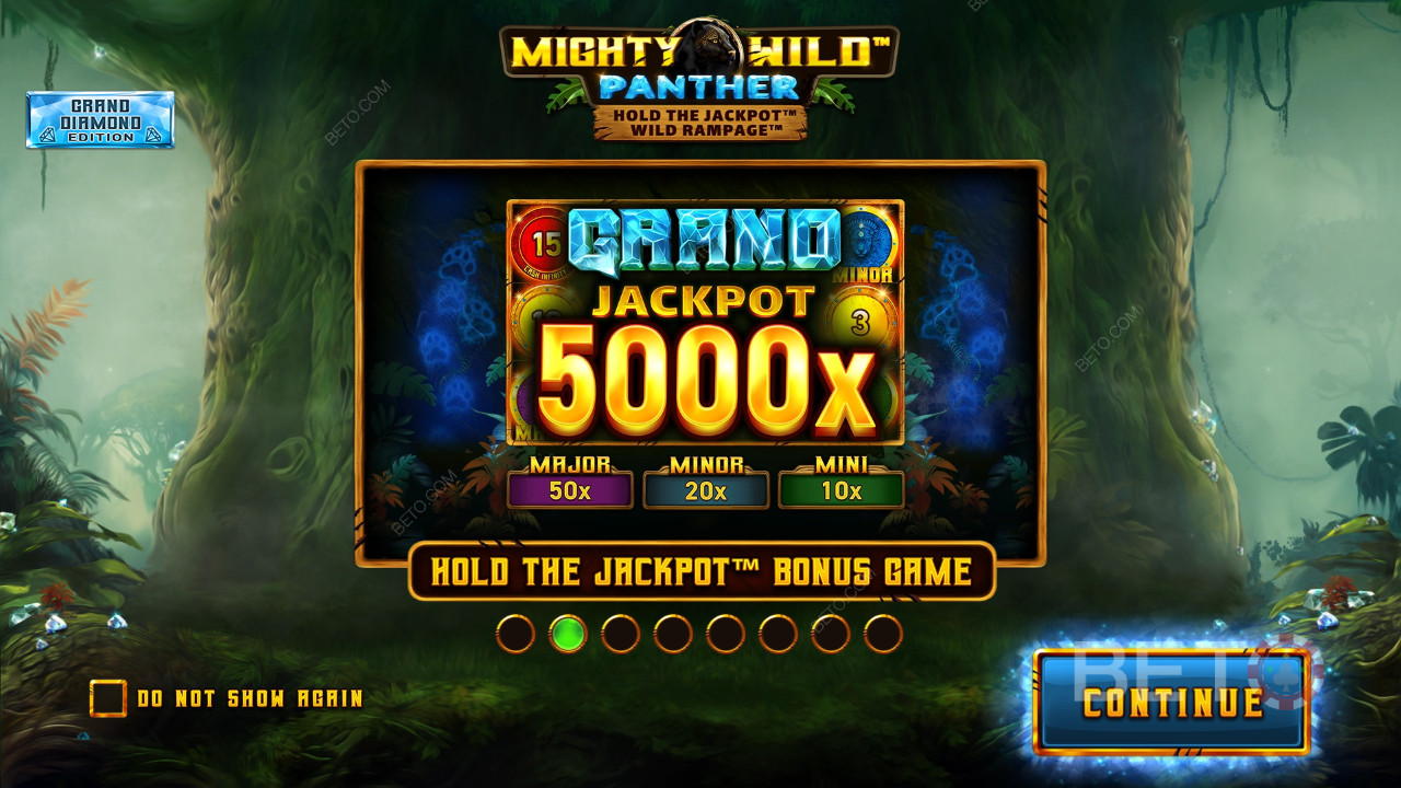 Пояснення функцій бонусів у Mighty Wild: Panther Grand Diamond Edition від Wazdan