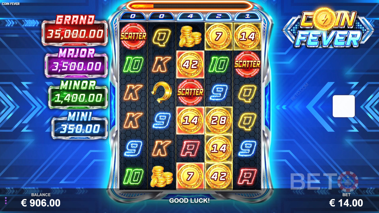Огляд Coin Fever від BETO Slots
