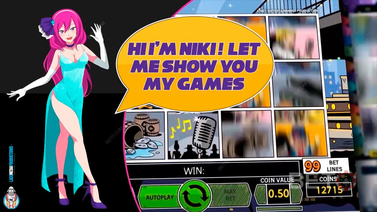 Це Нікі, вона проведе вас і покаже всі їхні ігри