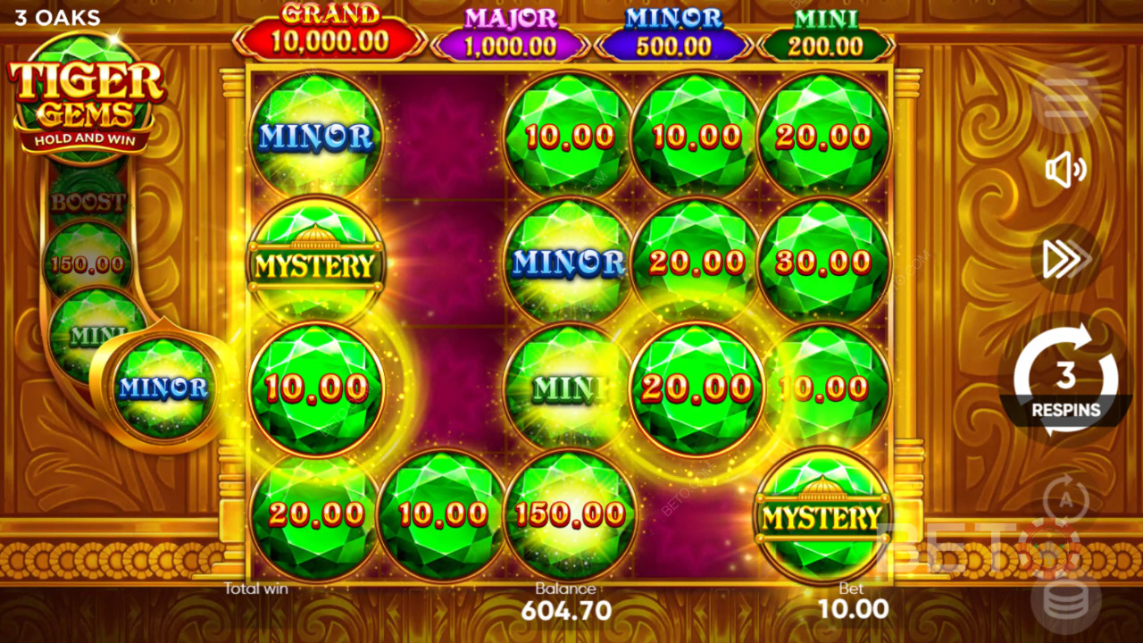 Як грати в Tiger Gems від 3 Oaks Gaming